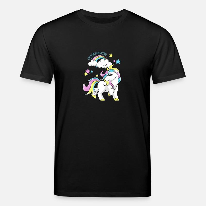 Unicorn - Stanley/Stella Unisex Bio-T-Shirt CREATOR  - Schwarz
