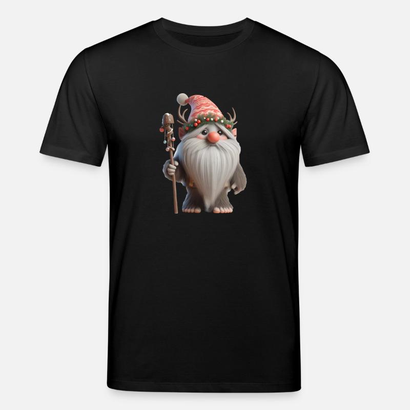 Troll de Noël 2 - T-shirt bio CREATOR Stanley/Stella Unisexe - noir