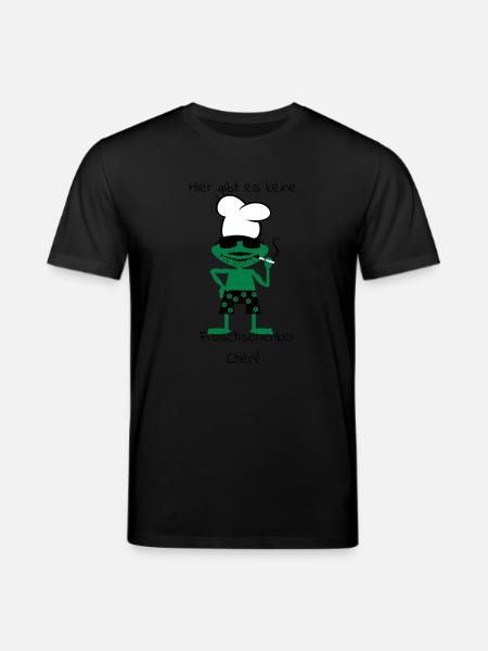Cooking frog - Stanley/Stella CREATOR Unisex Organic T-Shirt - black