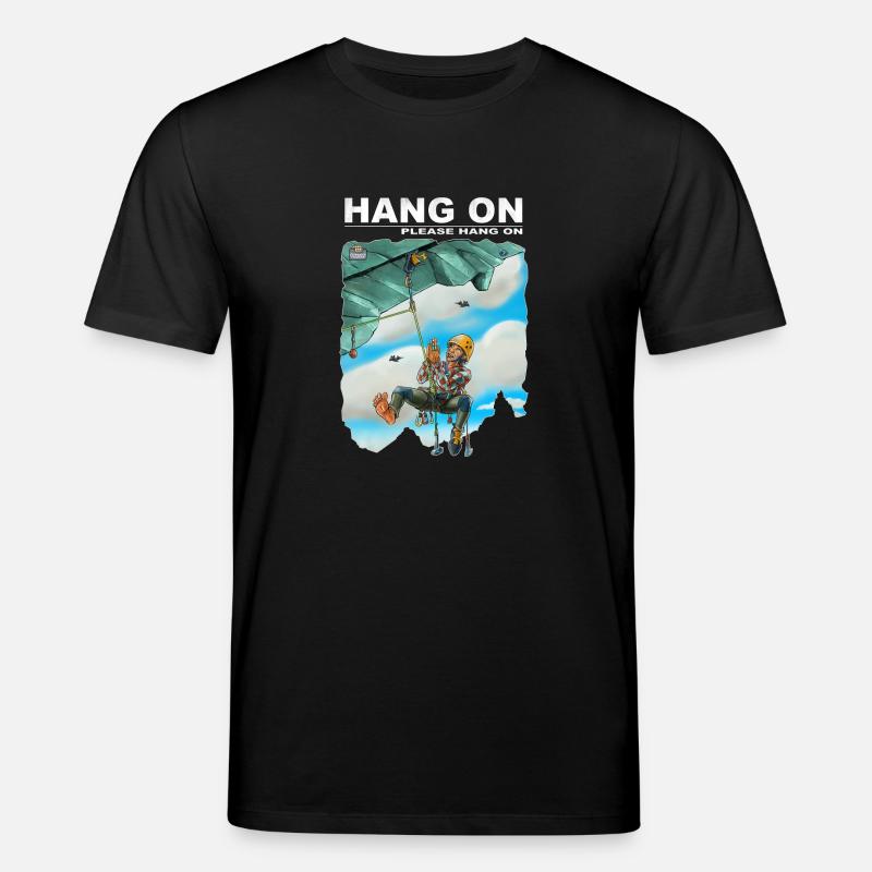 Hängen Sie ein bitte hängen - Stanley/Stella Unisex Bio-T-Shirt CREATOR  - Schwarz