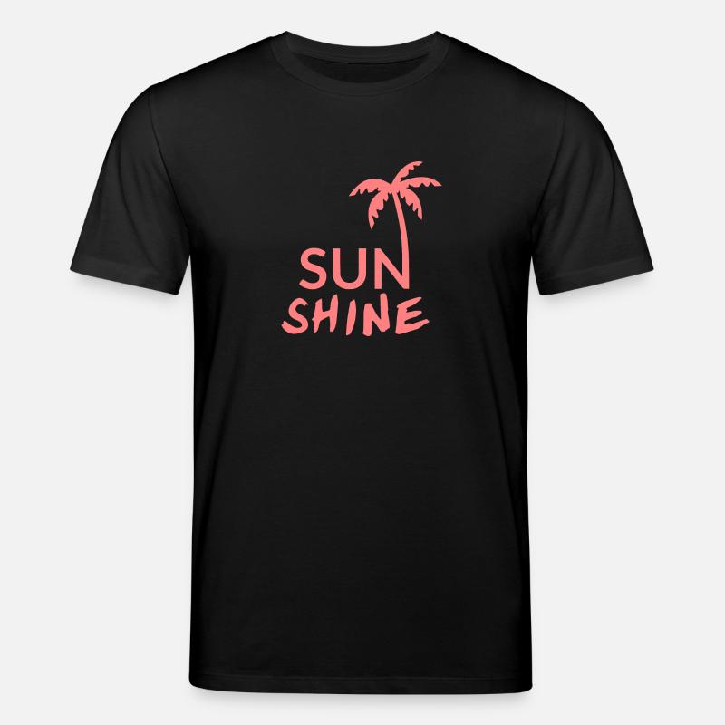 SUN SHINE - Stanley/Stella Unisex Bio-T-Shirt CREATOR  - Schwarz