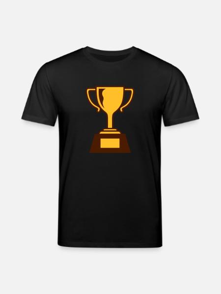 pokal - Stanley/Stella Unisex Bio-T-Shirt CREATOR  - Schwarz