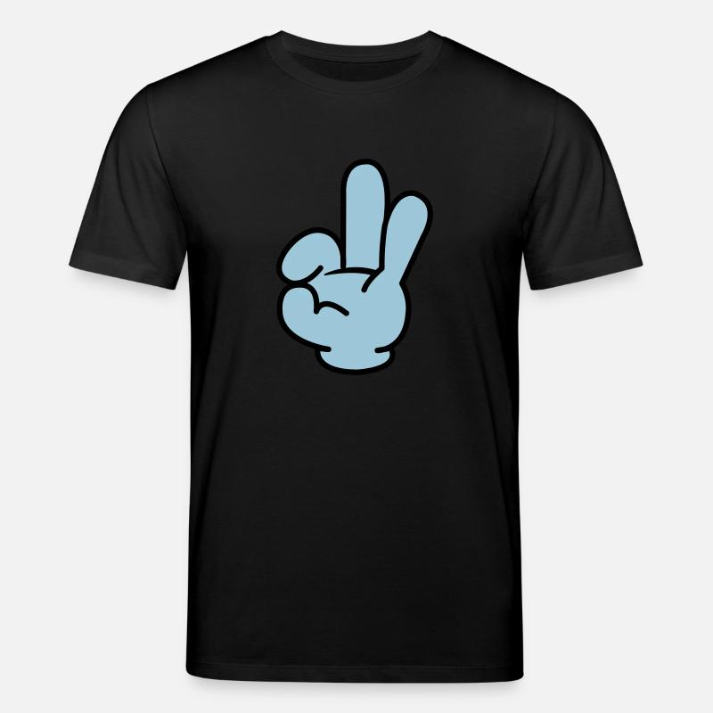 hand_comic_02 - Stanley/Stella CREATOR Unisex Organic T-Shirt - black