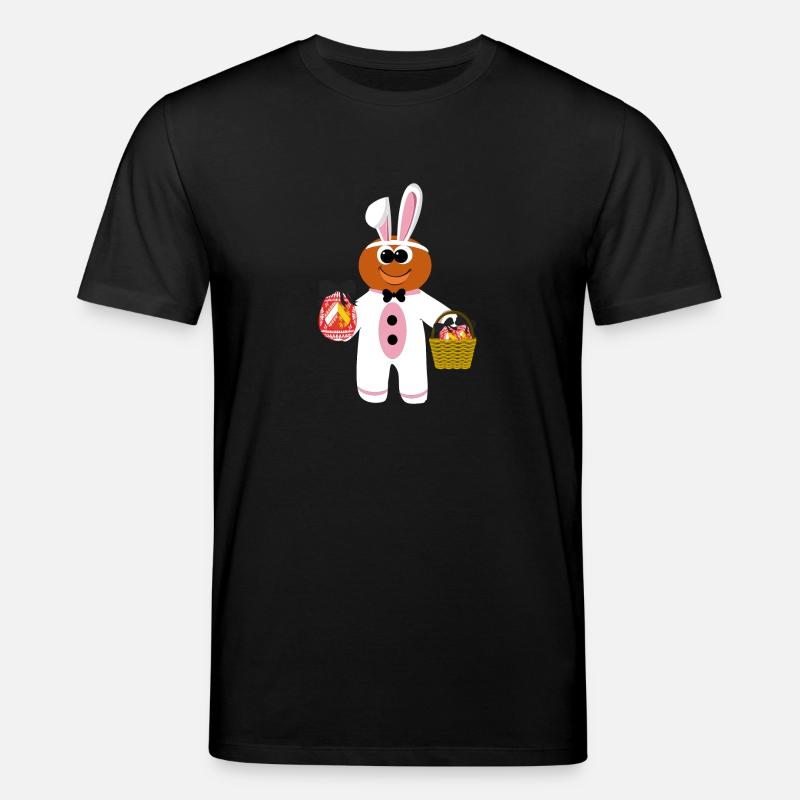 Mannele Mannala Rabbit Alsace - Stanley/Stella CREATOR Unisex Organic T-Shirt - black