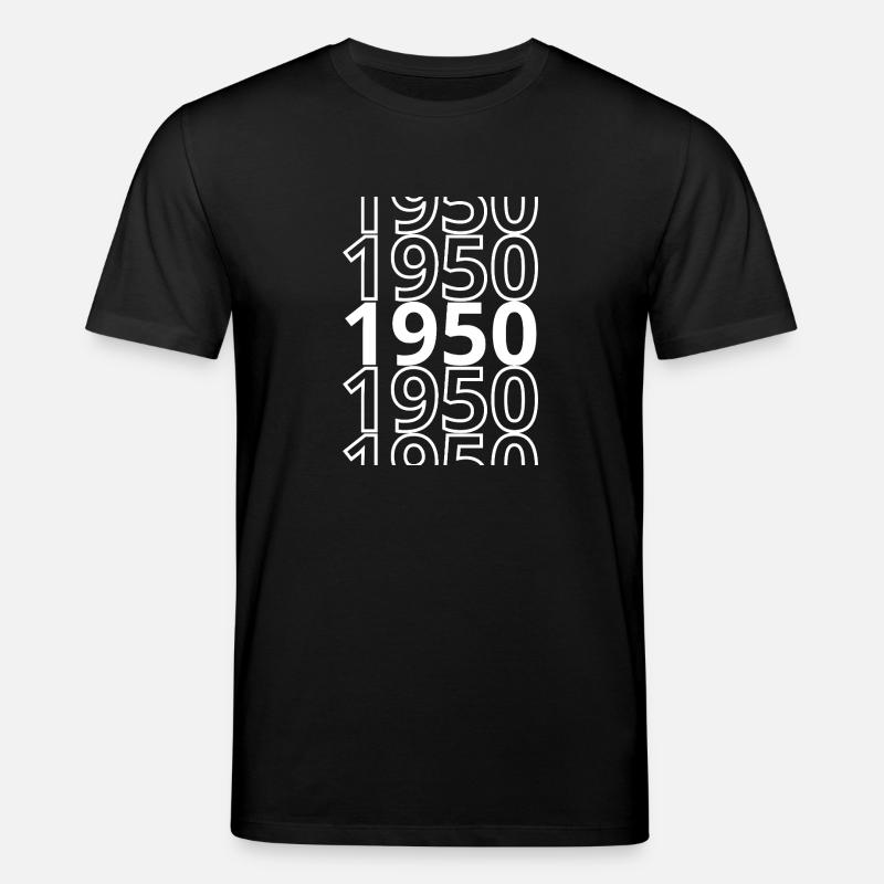 1950 1950 1950 - Stanley/Stella Unisex Bio-T-Shirt CREATOR  - Schwarz