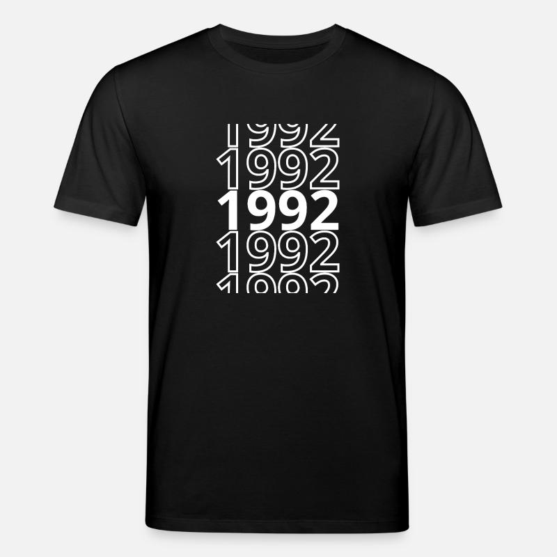 1992 1992 1992 - T-shirt bio CREATOR Stanley/Stella Unisexe - noir