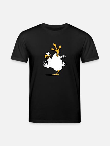kung_fu_chicken - Stanley/Stella CREATOR Unisex Organic T-Shirt - black