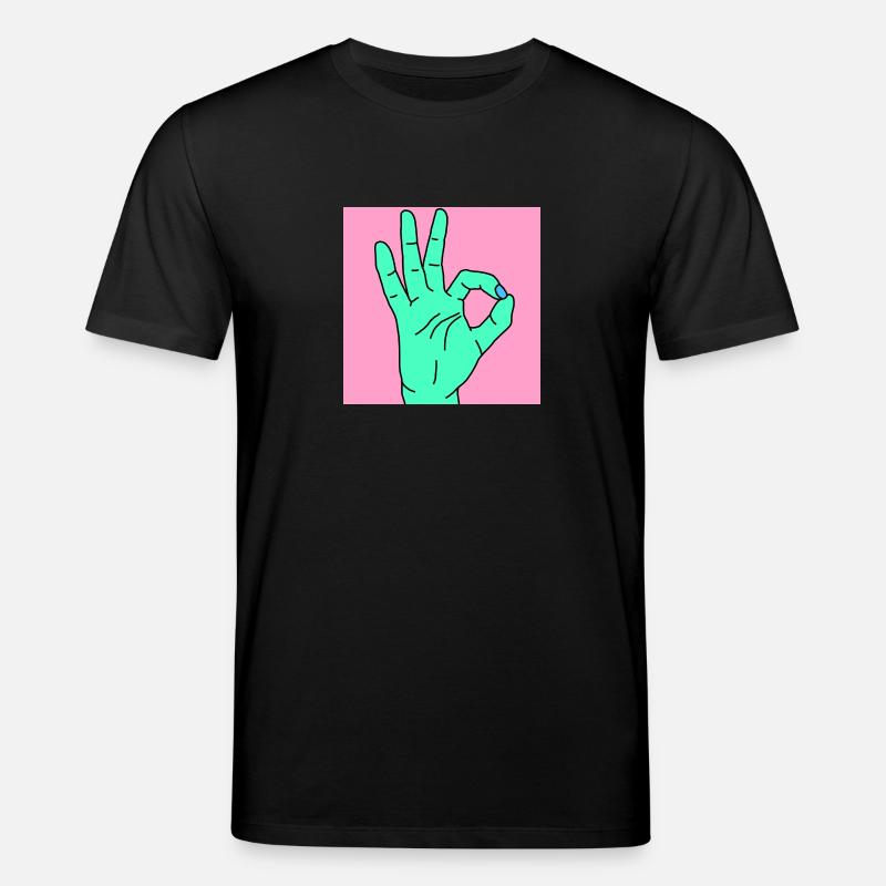 ok rose - T-shirt bio CREATOR Stanley/Stella Unisexe - noir