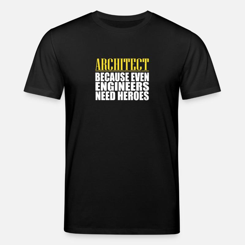 architecte - T-shirt bio CREATOR Stanley/Stella Unisexe - noir