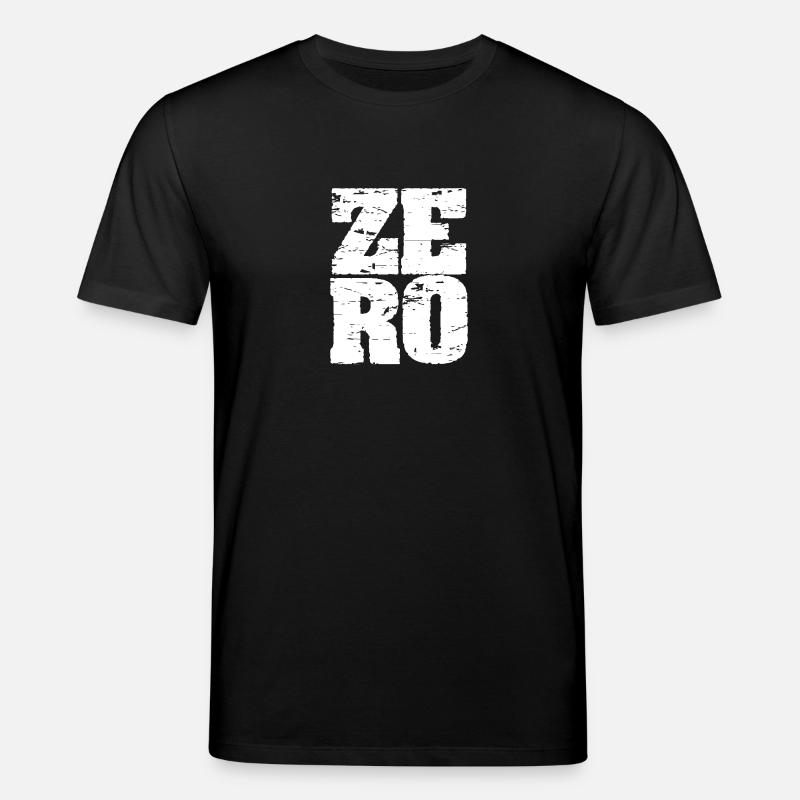 zéro - T-shirt bio CREATOR Stanley/Stella Unisexe - noir
