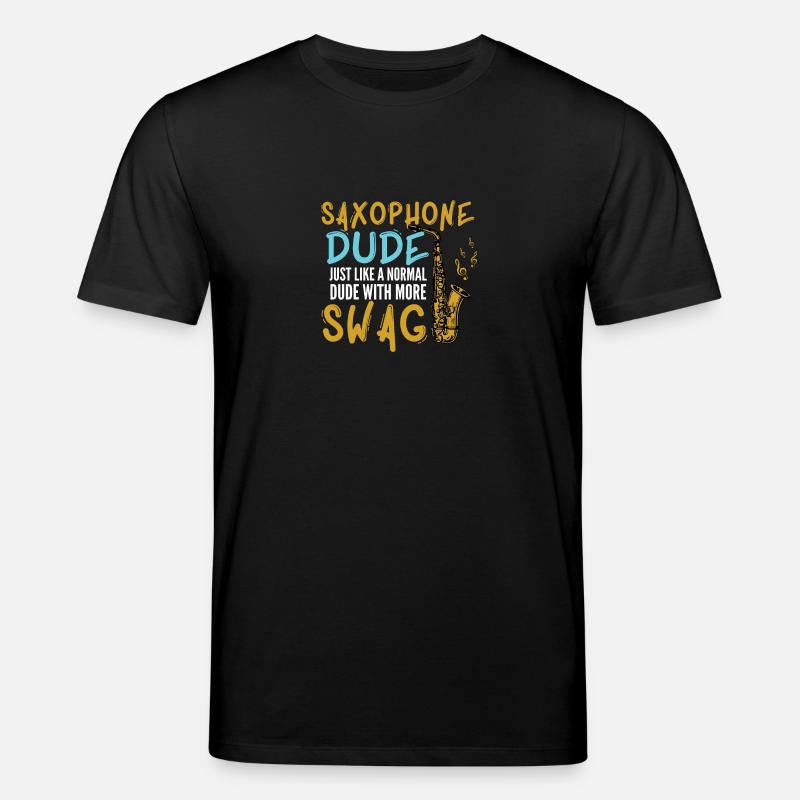 Saxophon Kumpel - Stanley/Stella Unisex Bio-T-Shirt CREATOR  - Schwarz