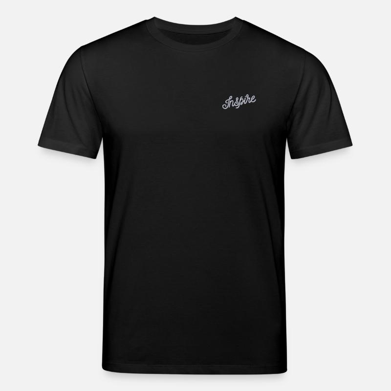 Inspire bestickt - Stanley/Stella Unisex Bio-T-Shirt CREATOR  - Schwarz