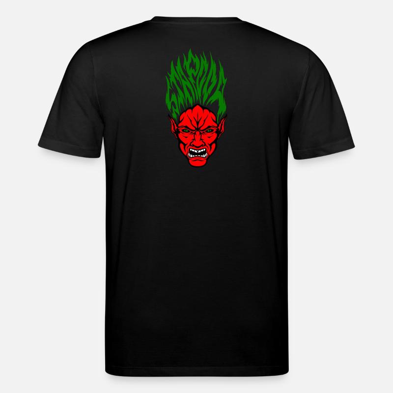 Stapooa couleur démoniaque - T-shirt bio CREATOR Stanley/Stella Unisexe - noir