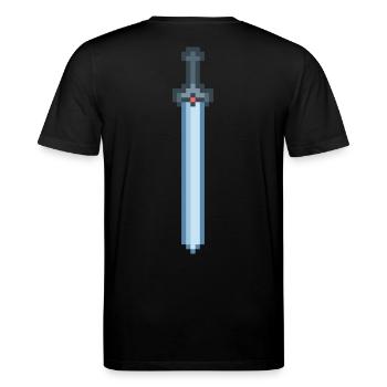 Iron Sword - Stanley/Stella CREATOR Unisex Organic T-Shirt - black - Back - Michal (187cm)