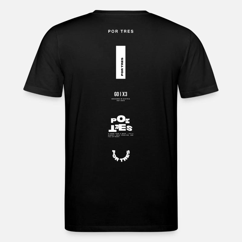 The Backhand - Stanley/Stella Unisex Bio-T-Shirt CREATOR  - Schwarz
