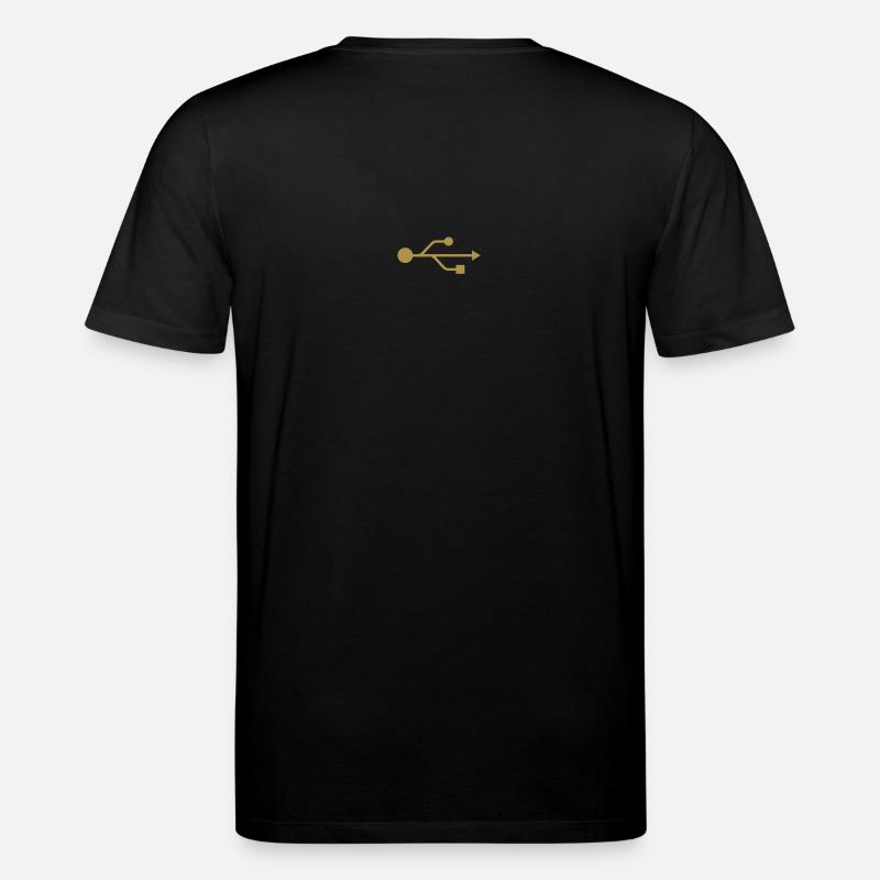 usb - T-shirt bio CREATOR Stanley/Stella Unisexe - noir