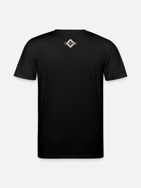 Omnis Diamond Sport Logo - Stanley/Stella CREATOR Unisex Organic T-Shirt - black