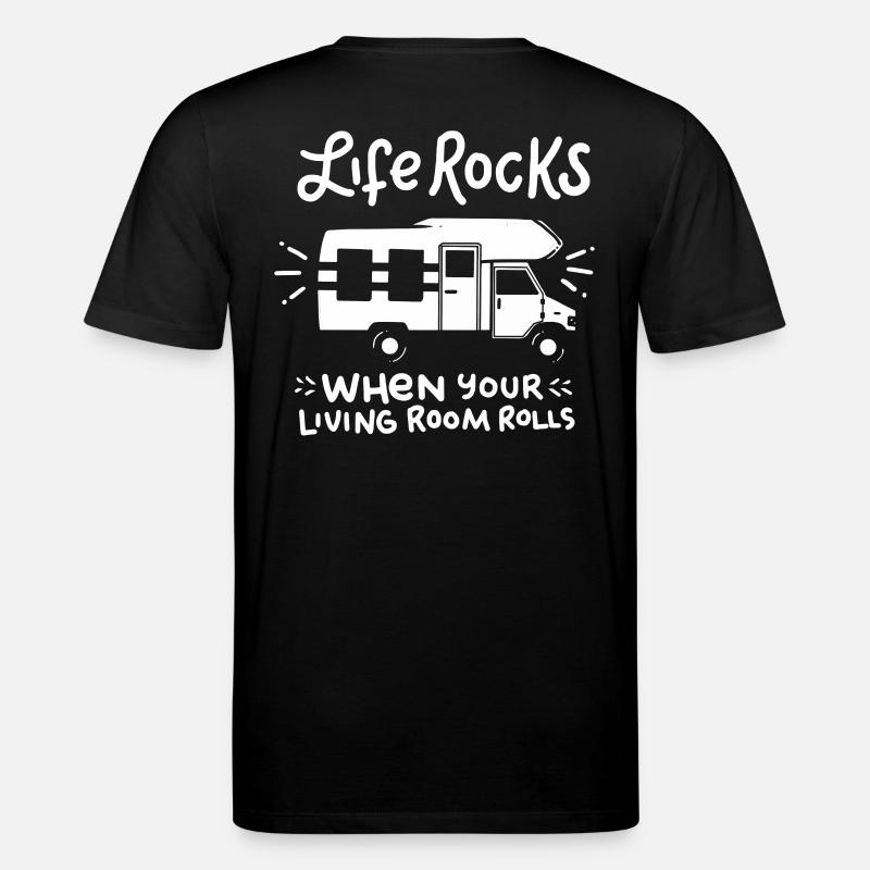 camping - T-shirt bio CREATOR Stanley/Stella Unisexe - noir