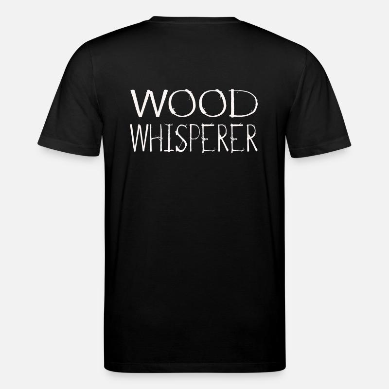 Holzfäller Waldarbeiter Holzarbeiter - Stanley/Stella Unisex Bio-T-Shirt CREATOR - Schwarz