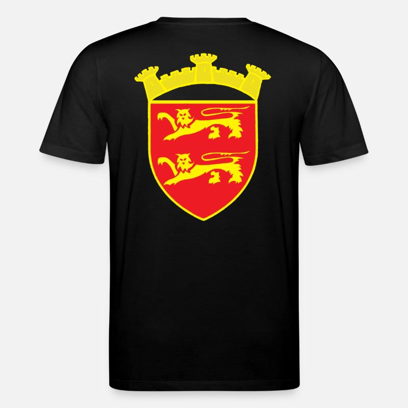 ROT WAPPEN LÖWENTURM ODER COPYRIGHT RUNEMBERG - Stanley/Stella Unisex Bio-T-Shirt CREATOR  - Schwarz