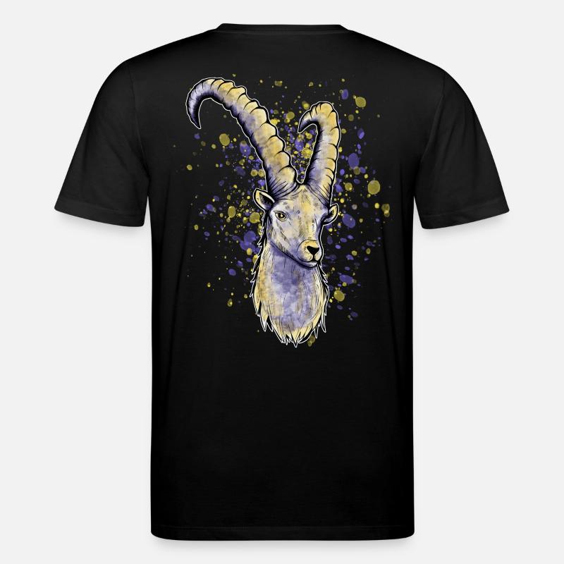 Steinbock Astrologie - Stanley/Stella Unisex Bio-T-Shirt CREATOR  - Schwarz