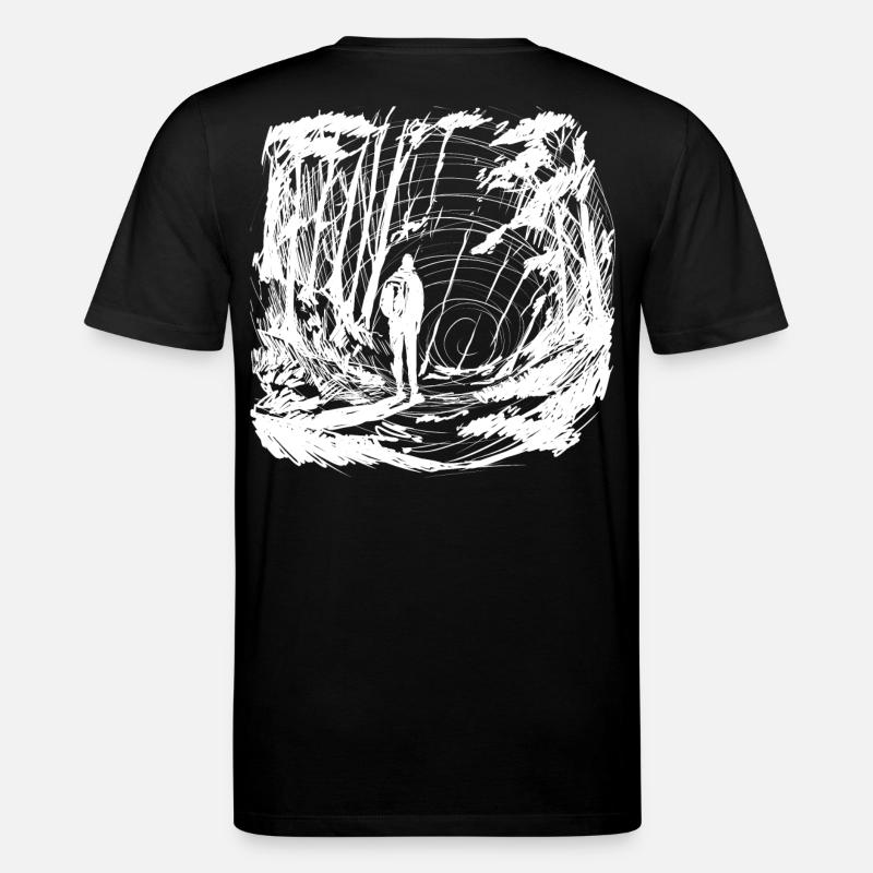 Let's go somewhere invert - Stanley/Stella Unisex Bio-T-Shirt CREATOR  - Schwarz