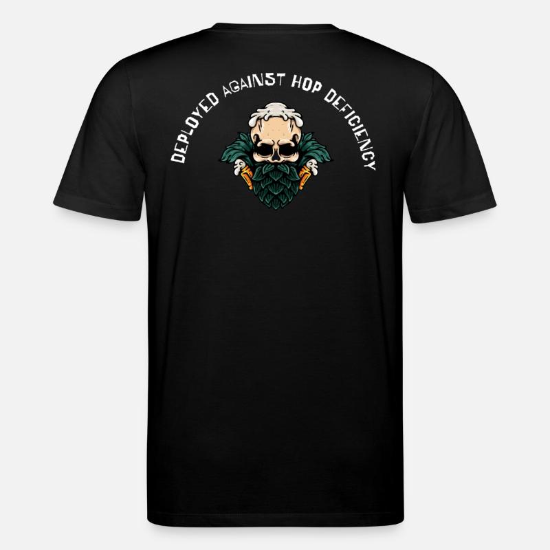 Deployed Against Hop Deficiency - Stanley/Stella Unisex Bio-T-Shirt CREATOR  - Schwarz