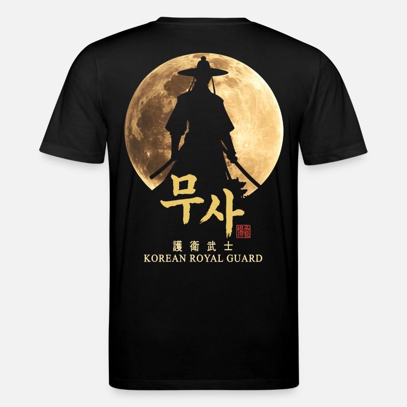 Koreanischer Königlicher Wächter - Stanley/Stella Unisex Bio-T-Shirt CREATOR - Schwarz