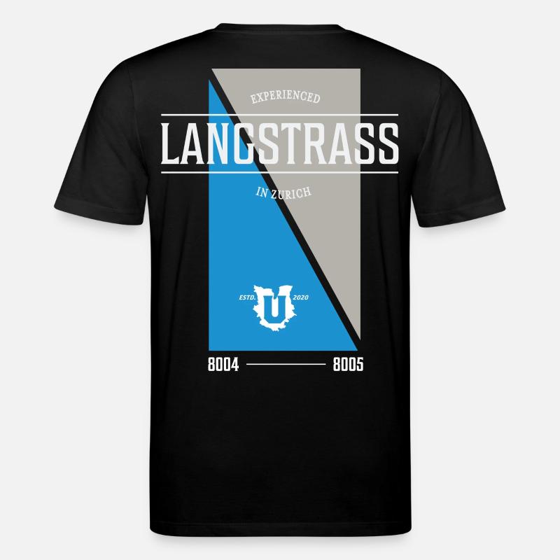 Langstrass Edition - Stanley/Stella Unisex Bio-T-Shirt CREATOR  - Schwarz