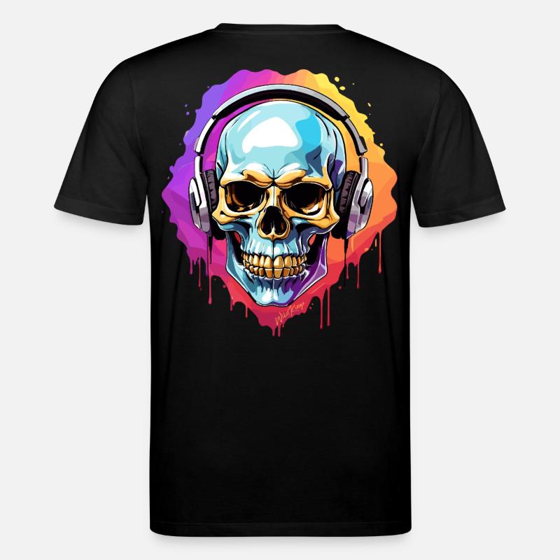 Kopfhörer - Stanley/Stella Unisex Bio-T-Shirt CREATOR  - Schwarz