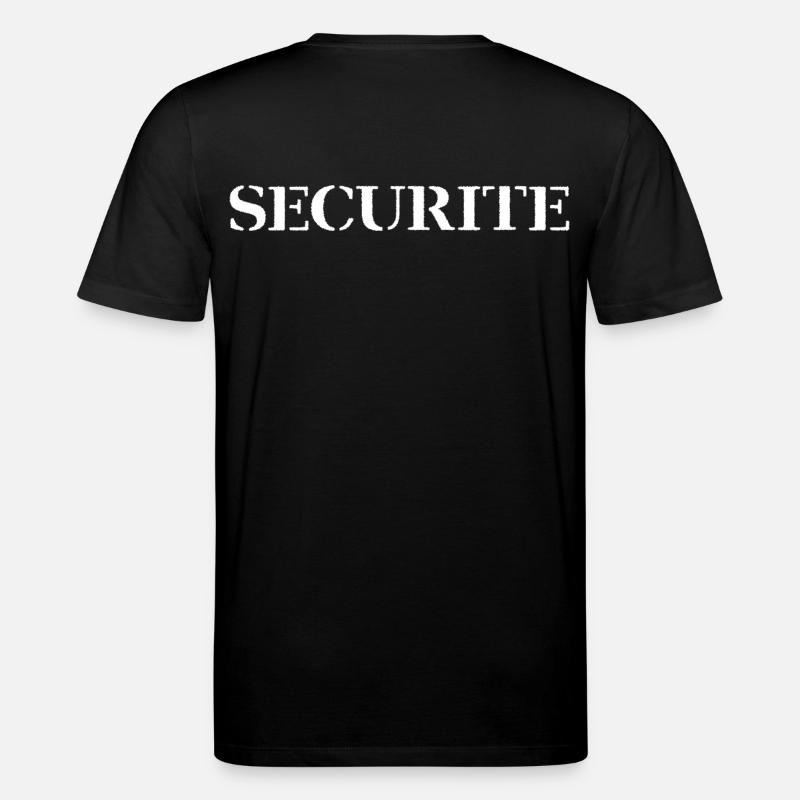 Securité - T-shirt bio CREATOR Stanley/Stella Unisexe - noir