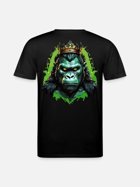 Gorilla - Stanley/Stella CREATOR Unisex Organic T-Shirt - black
