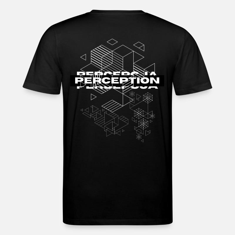 Perception Géométrie Mystique - T-shirt bio CREATOR Stanley/Stella Unisexe - noir