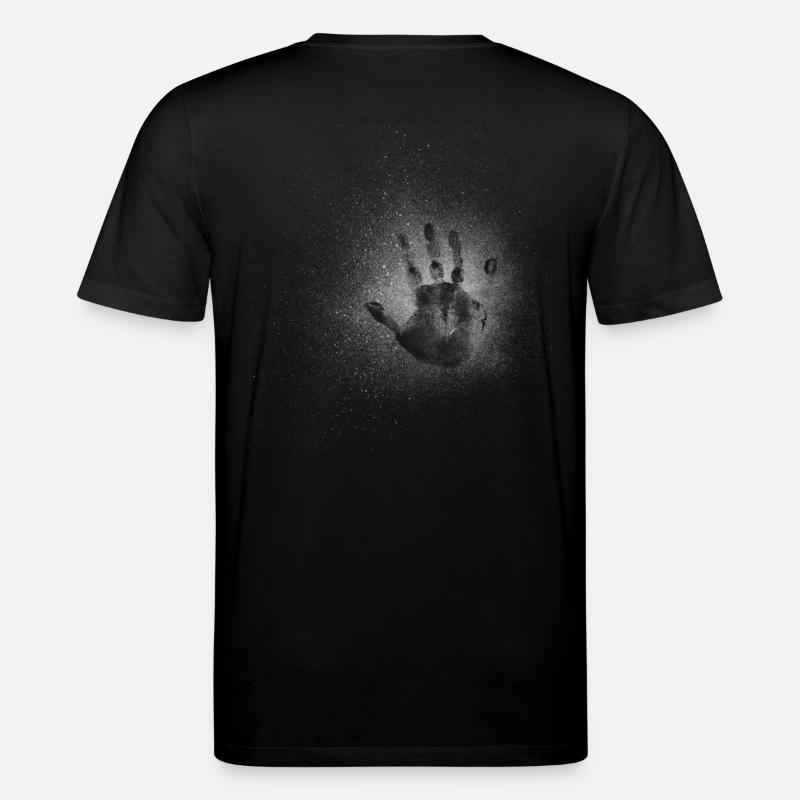 Empreinte de main - T-shirt bio CREATOR Stanley/Stella Unisexe - noir