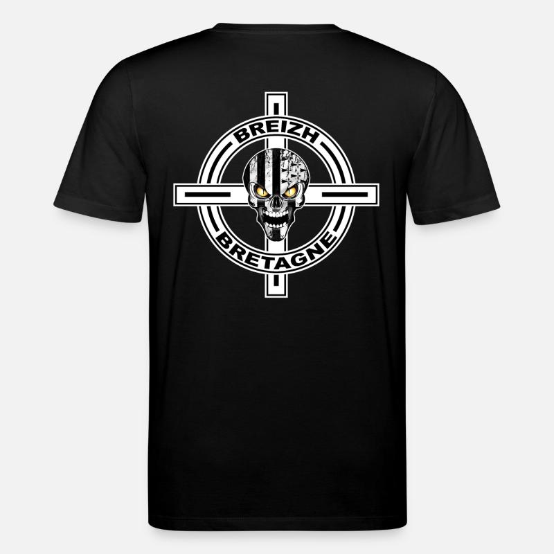 Breizh celtic cross - T-shirt bio CREATOR Stanley/Stella Unisexe - noir