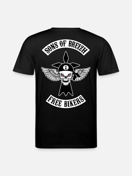 breizh Biker 02 - Stanley/Stella Unisex Bio-T-Shirt CREATOR - Schwarz