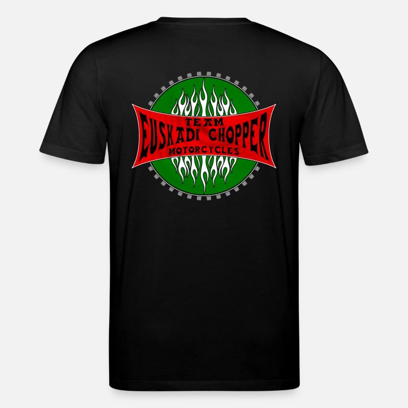 Euskadi chopper team - T-shirt bio CREATOR Stanley/Stella Unisexe - noir