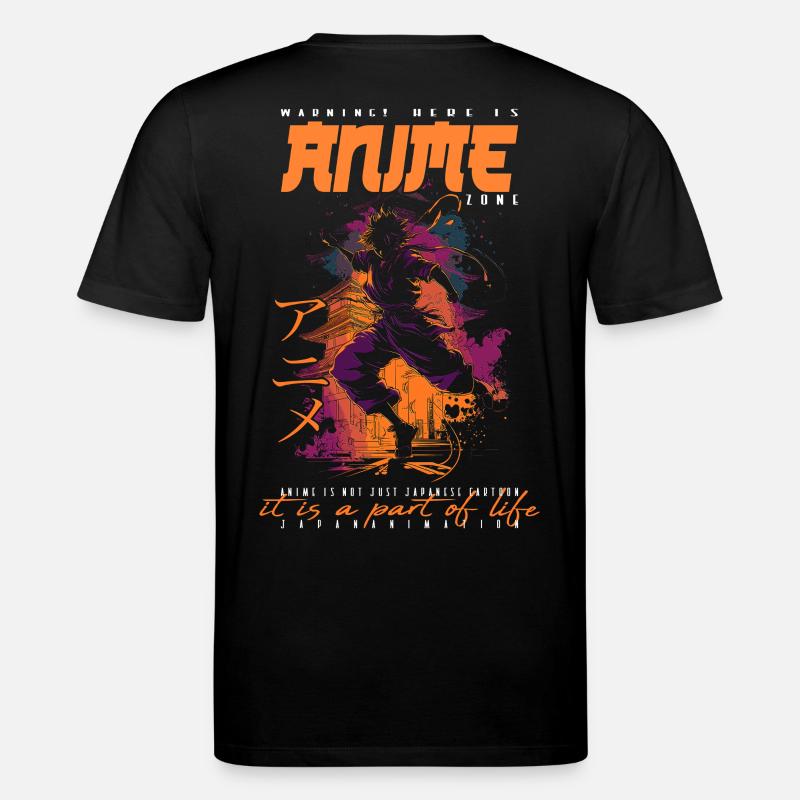 Anime Mann - Stanley/Stella Unisex Bio-T-Shirt CREATOR  - Schwarz
