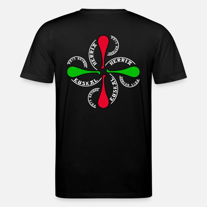 euskal herria pilotari symbol - T-shirt bio CREATOR Stanley/Stella Unisexe - noir