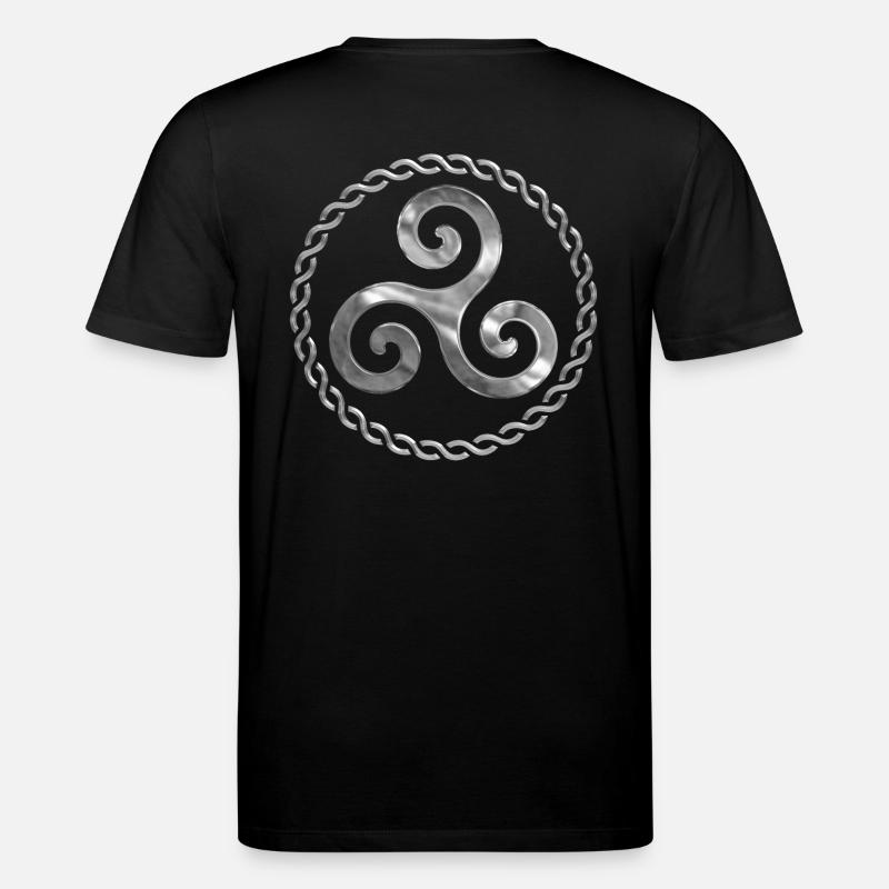 Triskel breizh - Stanley/Stella Unisex Bio-T-Shirt CREATOR  - Schwarz