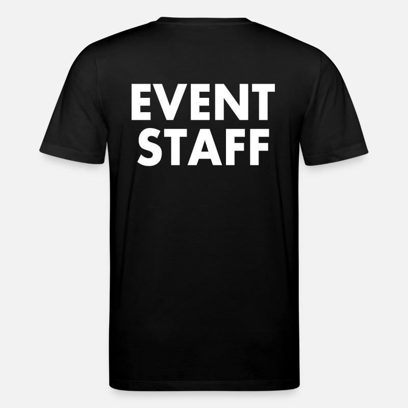 Event staff - Stanley/Stella Unisex Bio-T-Shirt CREATOR - Schwarz