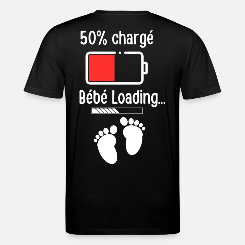 Baby-Ladeakku 50% - Stanley/Stella Unisex Bio-T-Shirt CREATOR - Schwarz