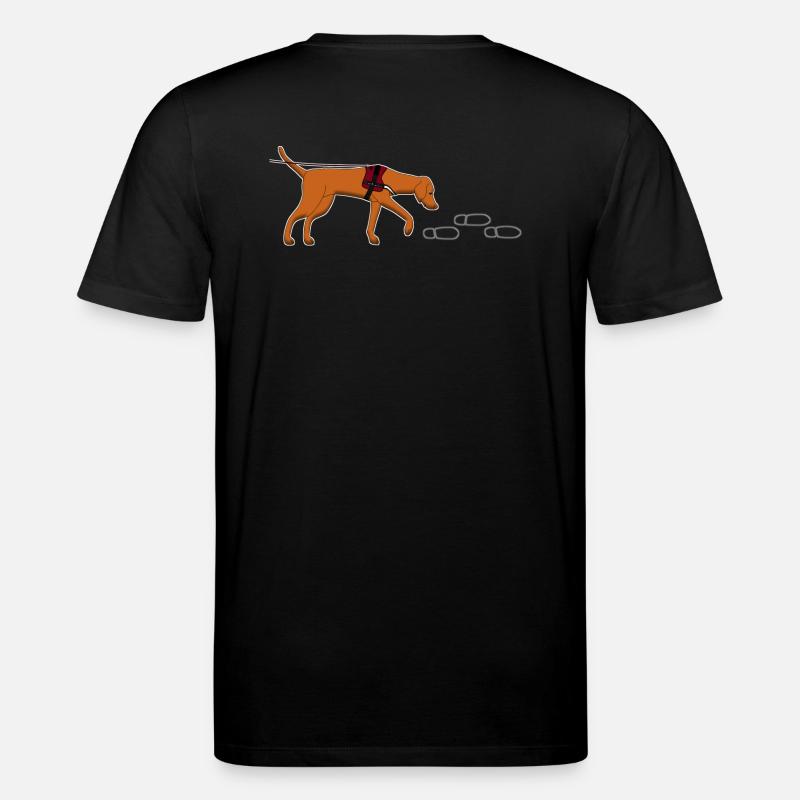 Mantrailing Vizsla - Stanley/Stella Unisex Bio-T-Shirt CREATOR  - Schwarz
