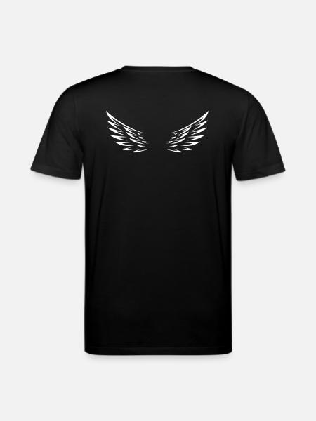Wings - Stanley/Stella Unisex Bio-T-Shirt CREATOR - Schwarz