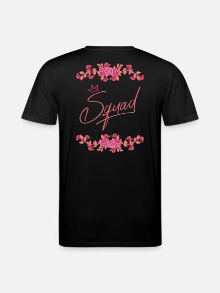 Squad bride - Bridal Team - Stanley/Stella CREATOR Unisex Organic T-Shirt - black