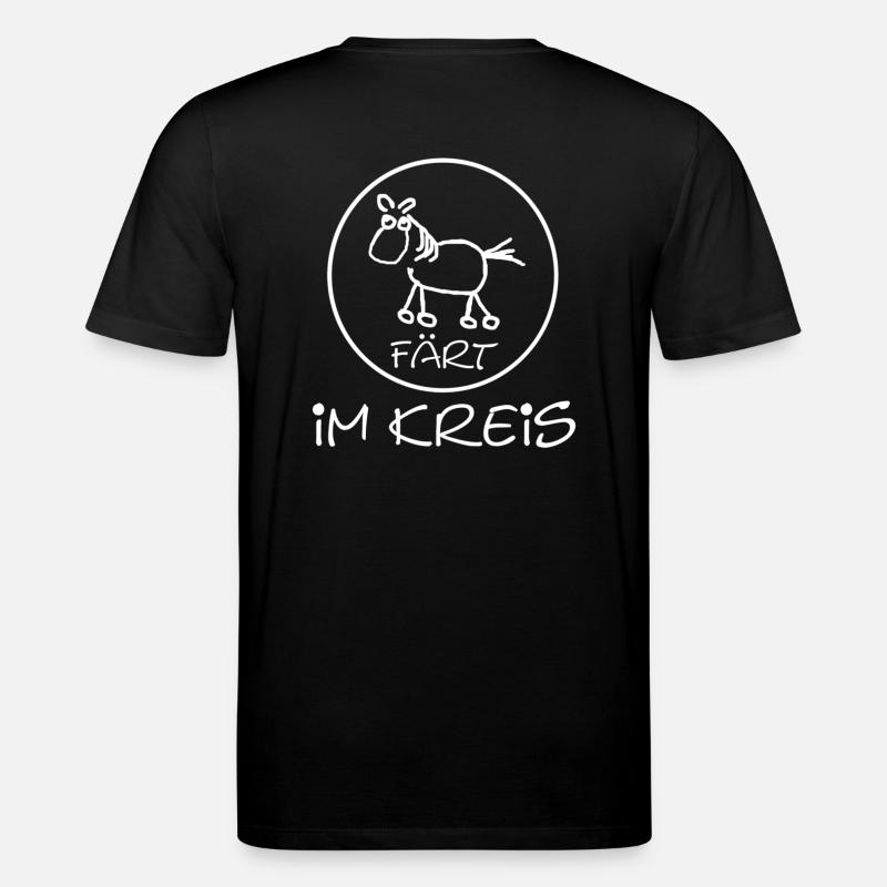 faert_im_kreis_weiss - T-shirt bio CREATOR Stanley/Stella Unisexe - noir