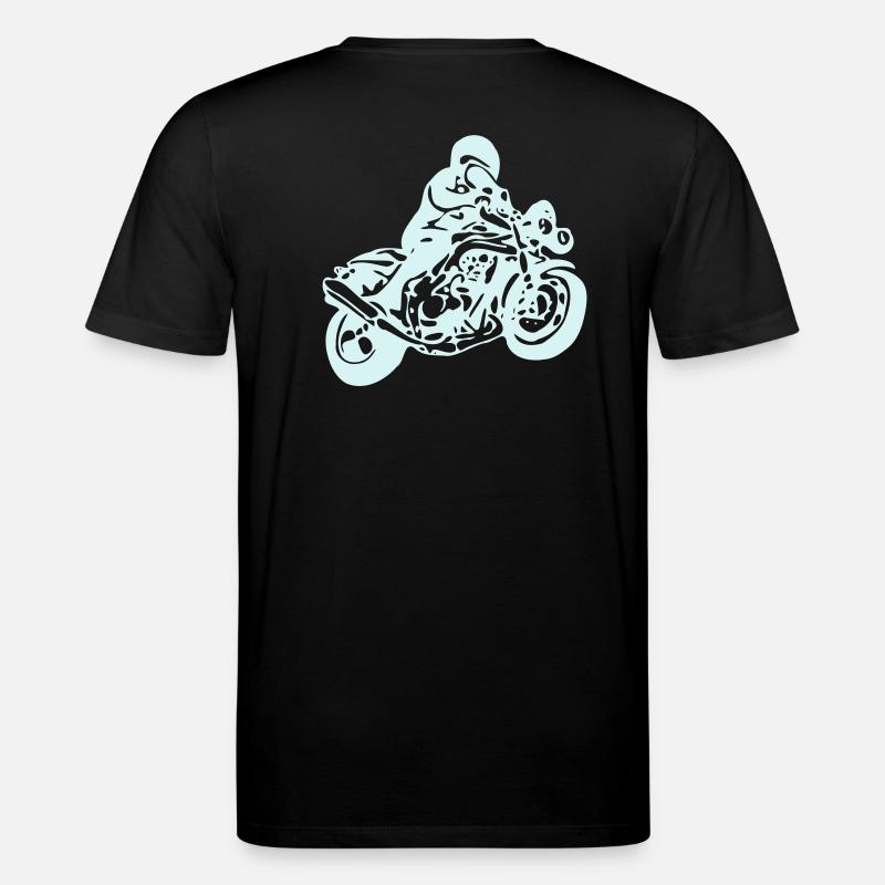 motorrad - Stanley/Stella Unisex Bio-T-Shirt CREATOR  - Schwarz
