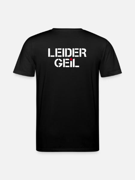 Leider Geil - Stanley/Stella Unisex Bio-T-Shirt CREATOR  - Schwarz