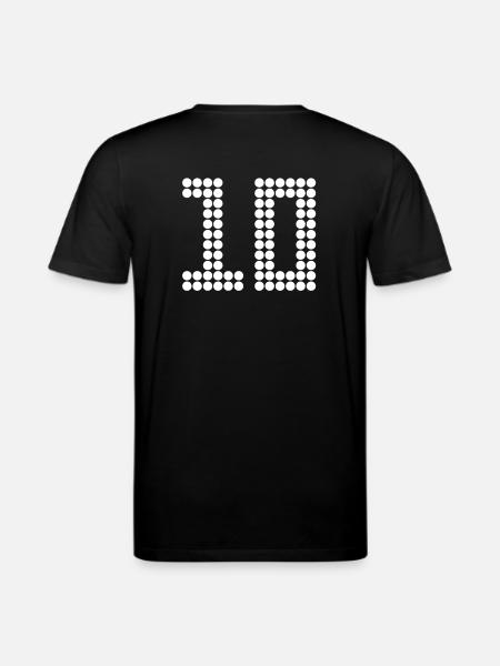 10 - Stanley/Stella Unisex Bio-T-Shirt CREATOR - Schwarz