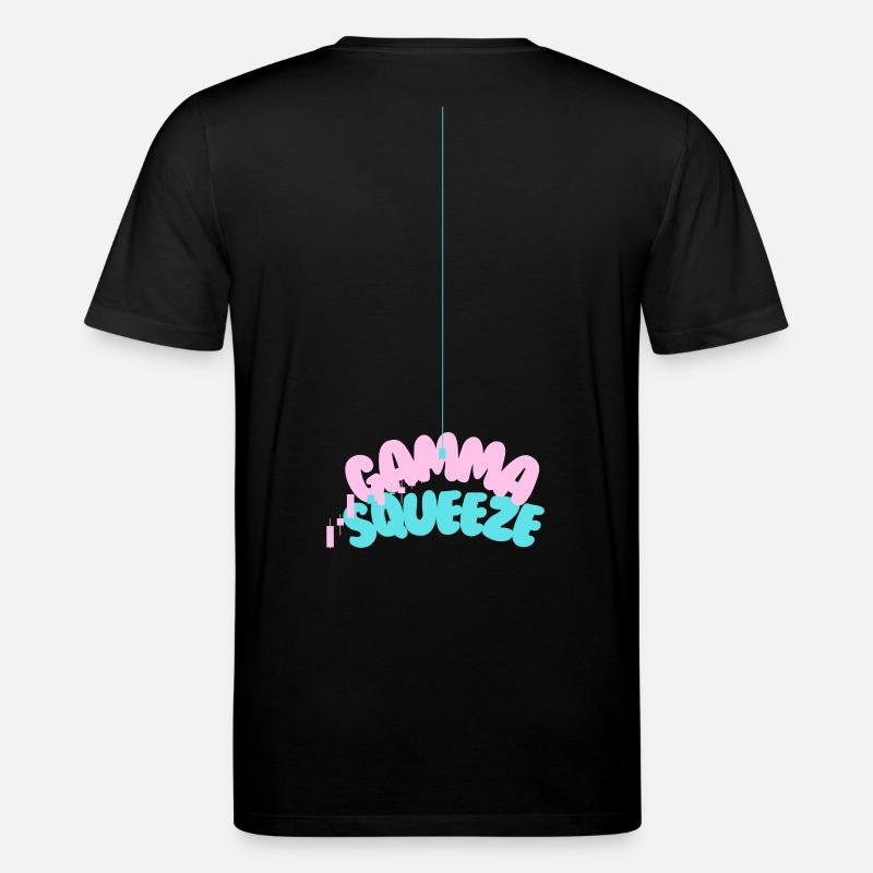 Gamma Squeeze - Stanley/Stella CREATOR Unisex Organic T-Shirt - black